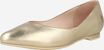 Apple of Eden Ballet Flats 'Briana' in Gold: front