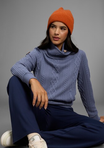 KangaROOS Sweatshirt in Blue: front