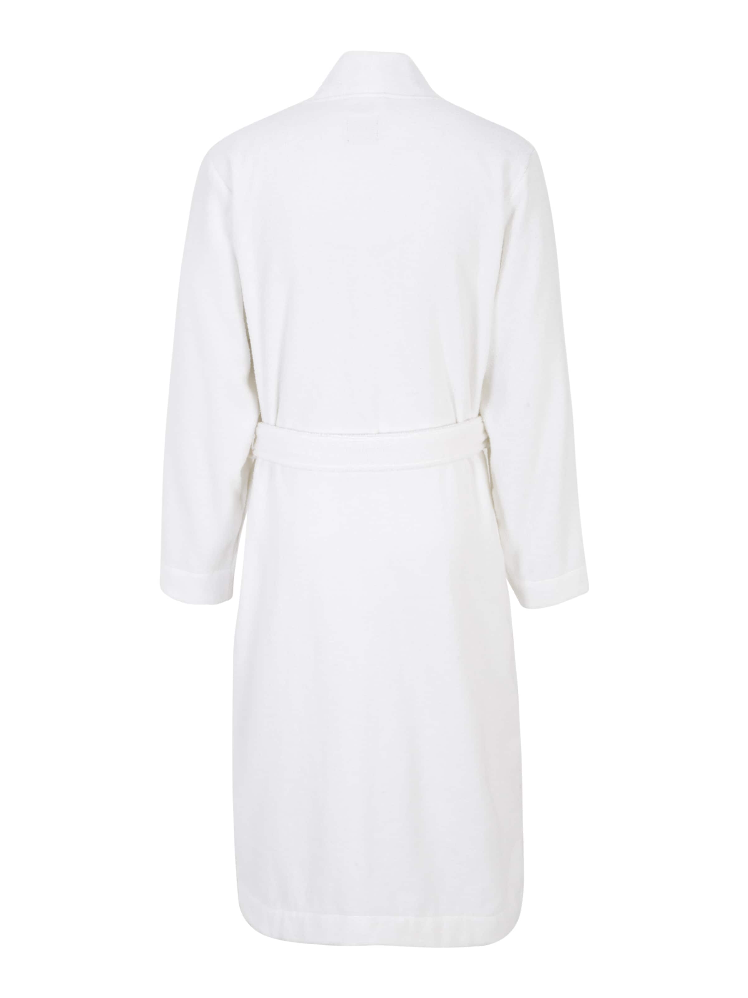 HUGO Μπουρνούζι μακρύ σε λευκό