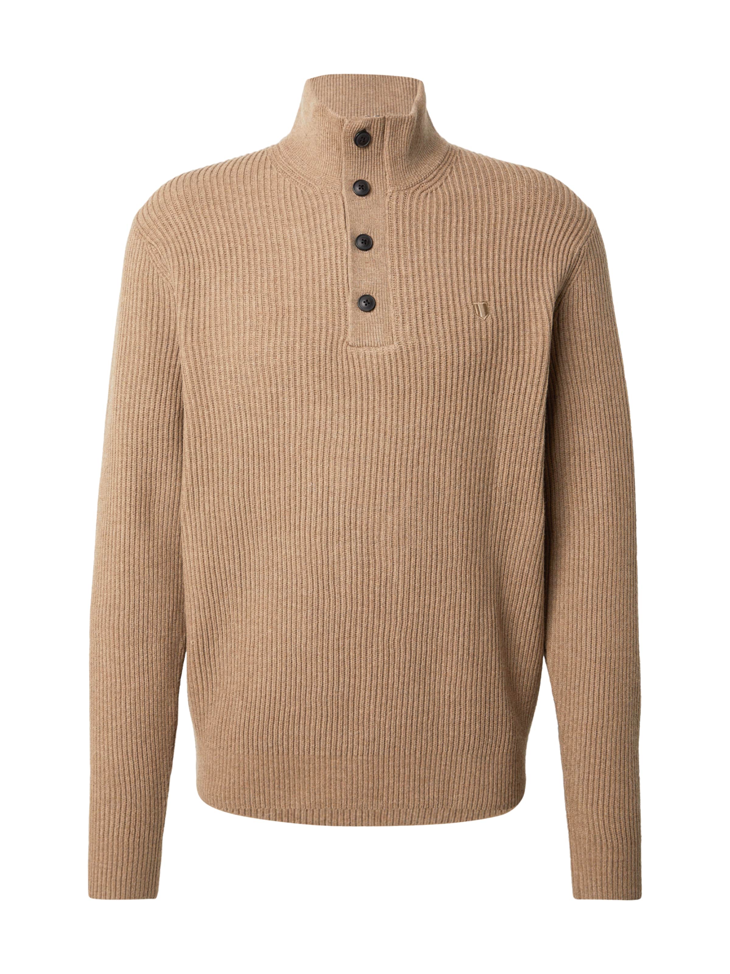 Jack & Jones Premium Свитер 'JPRBLURICHARD' в Коричневый: спереди