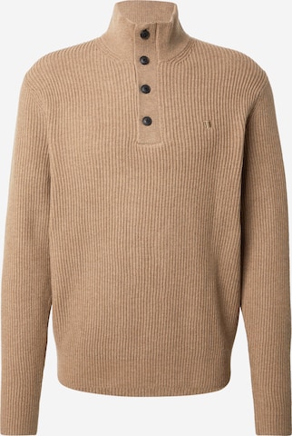 Jack & Jones Premium Pulover 'JPRBLURICHARD' | rjava barva: sprednja stran