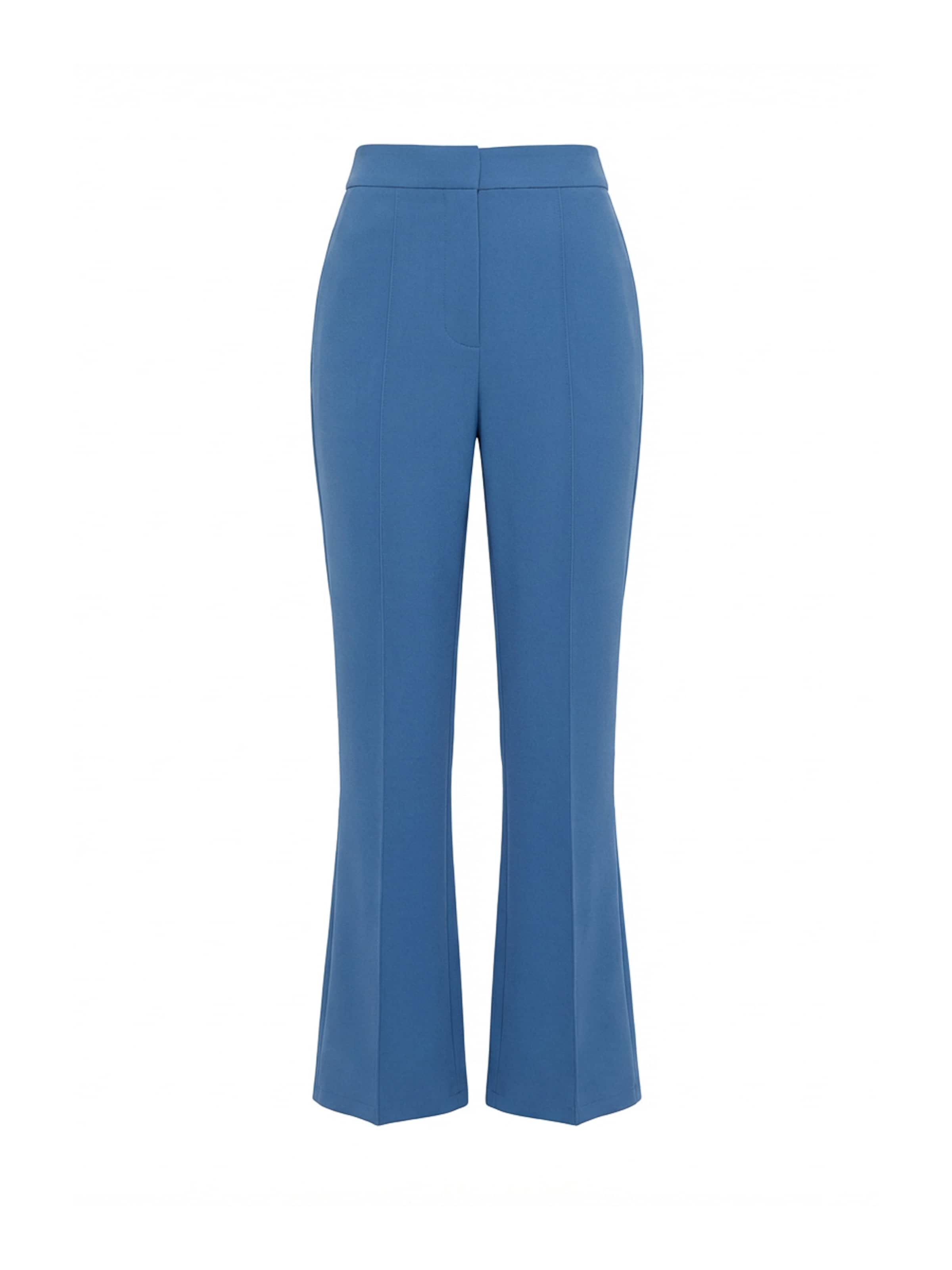 évasé Pantalon à plis 'Raquel' Guido Maria Kretschmer Women en bleu : devant