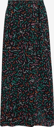 Karl Lagerfeld Strand-Pareo in jade / orange / rosa / schwarz, Produktansicht