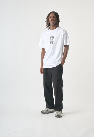 Cleptomanicx Shirt 'Fortune Telling' in White