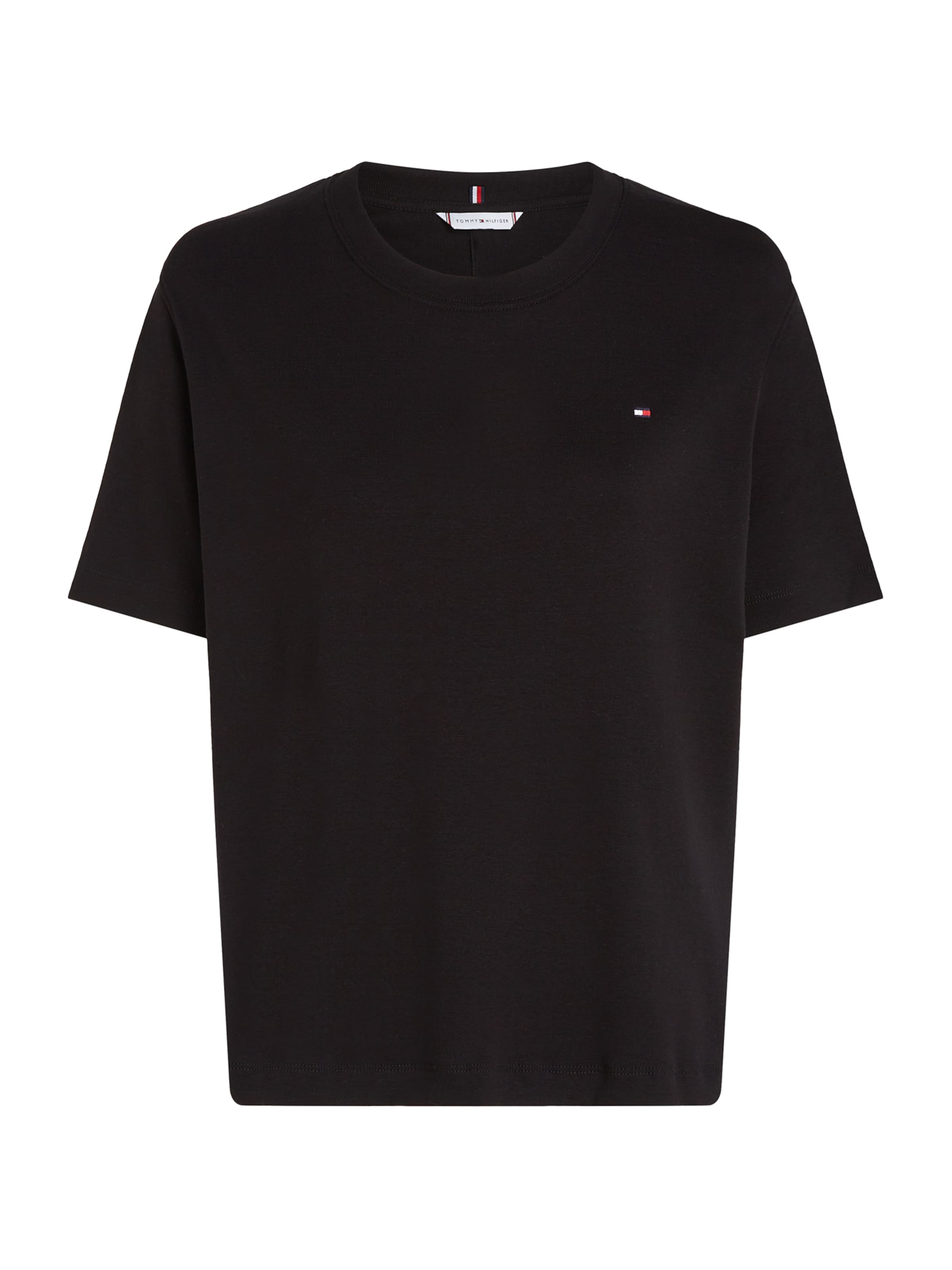 T-shirt TOMMY HILFIGER en noir : devant