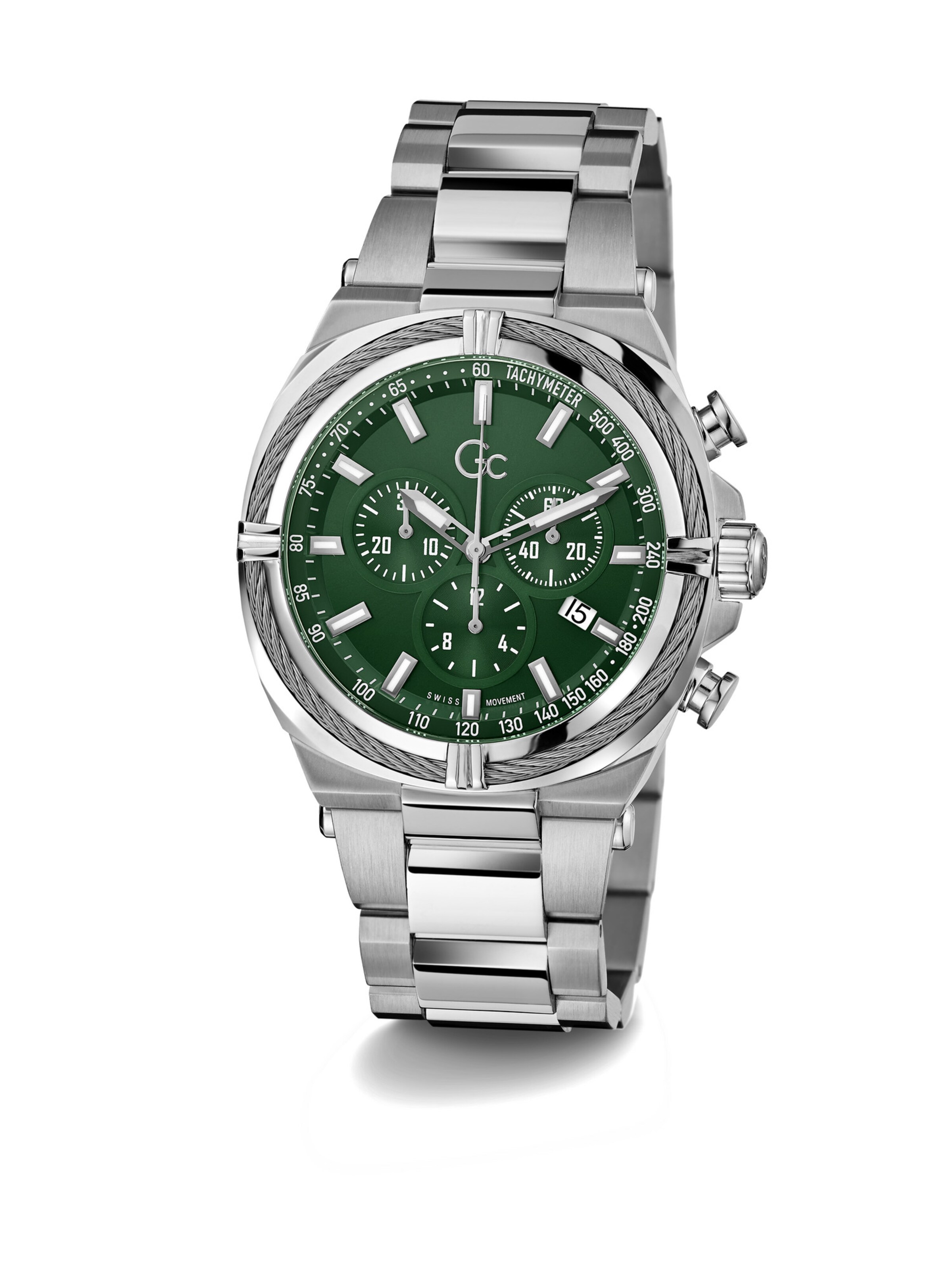 Gc Analogt ur 'Gc IronClass' i sølv