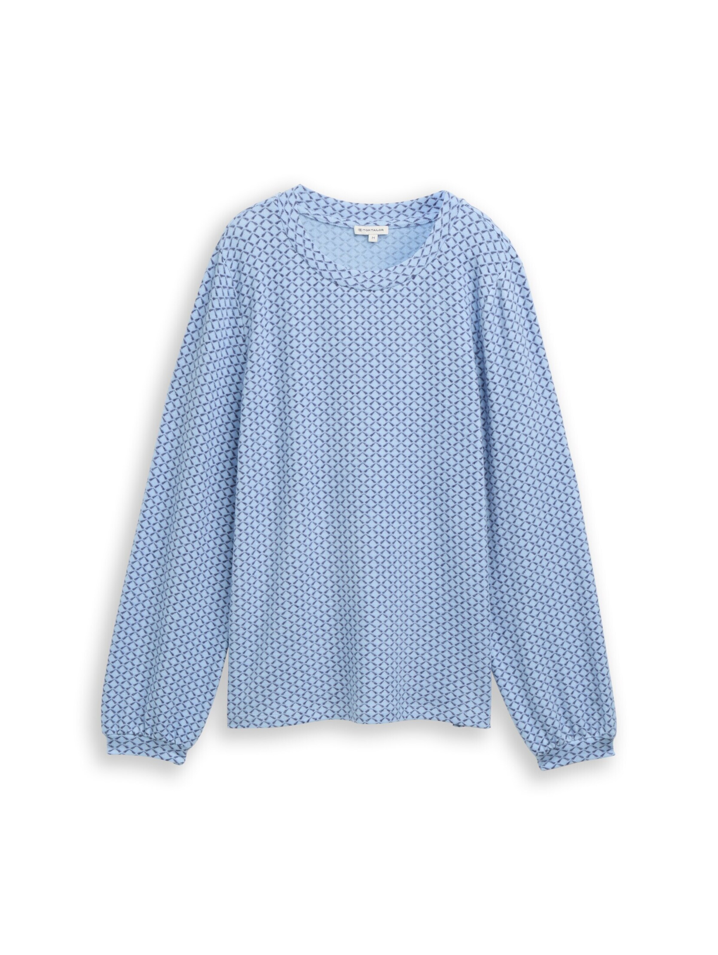 TOM TAILOR Shirt in Blauw: voorkant