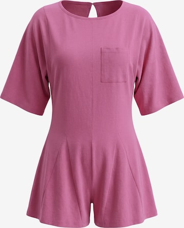 Salopeta de la Imily Bela pe roz: față