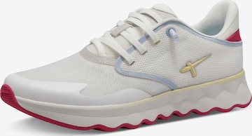 Baskets basses Tamaris en blanc : devant