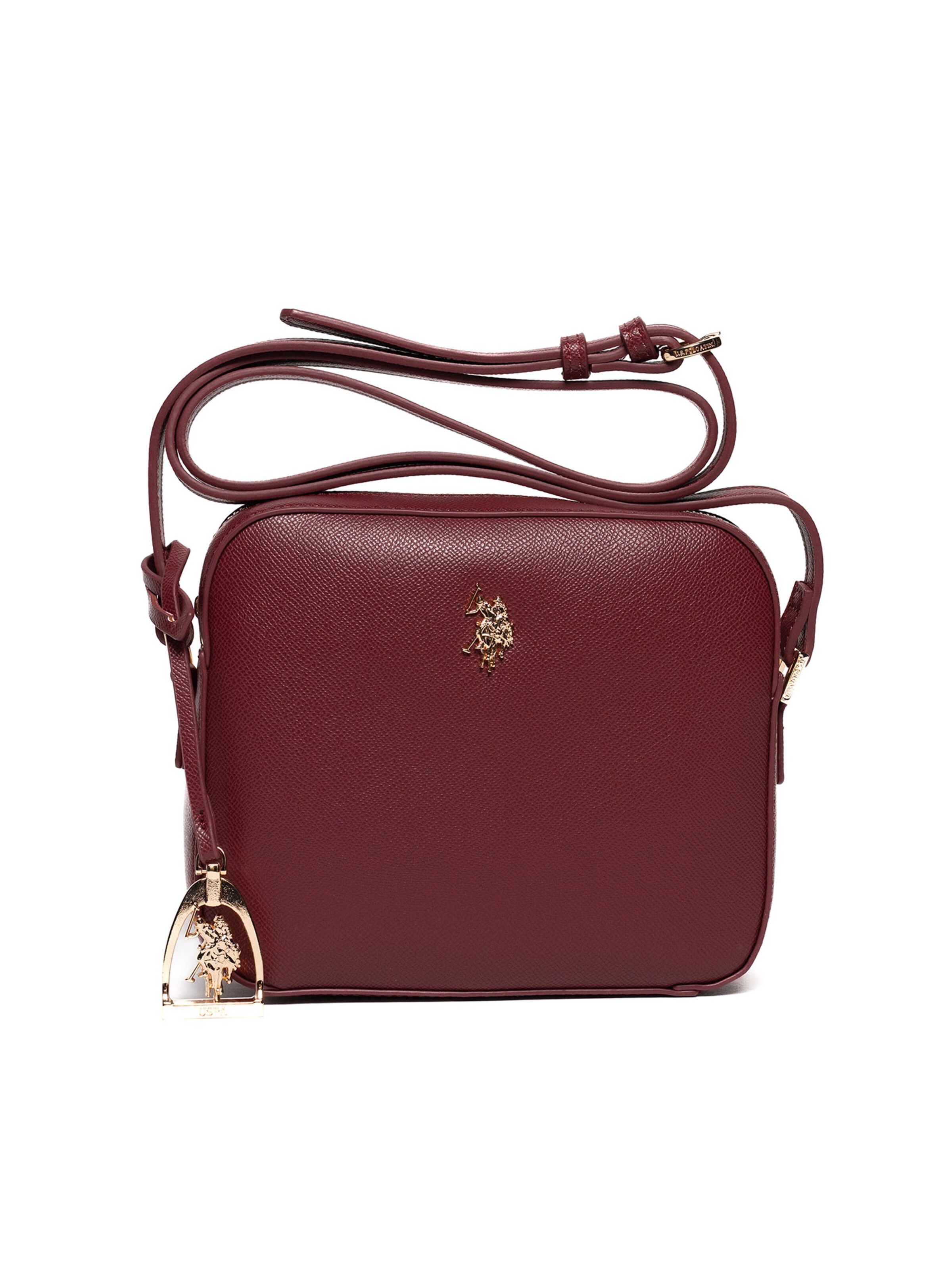 Sac bandoulière U.S. POLO ASSN. en rouge : devant