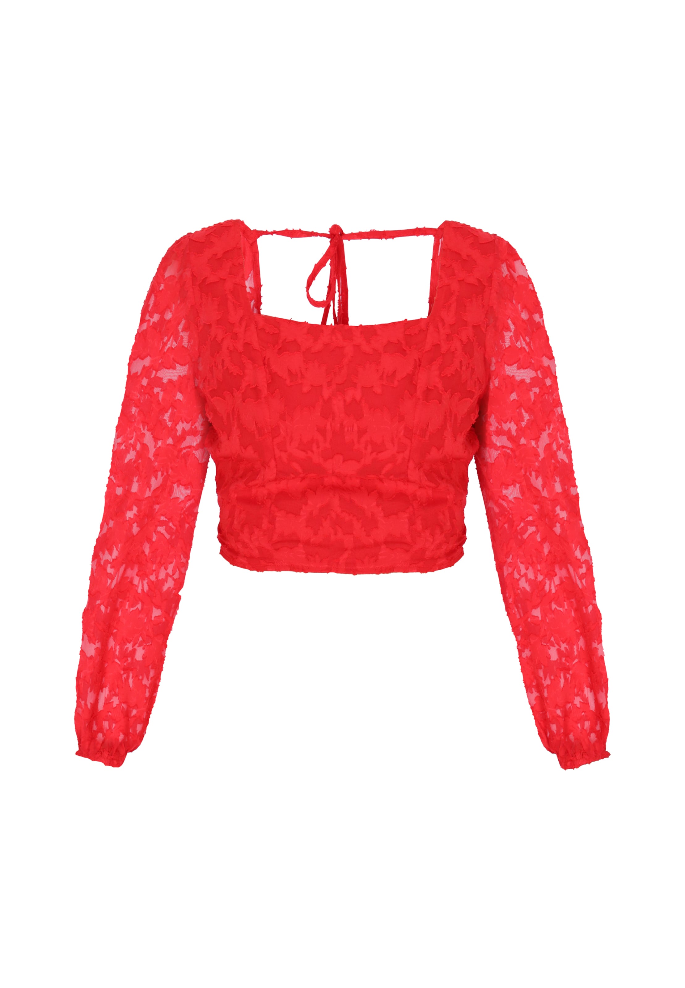 Chemisier 'Festive' faina en rouge : devant