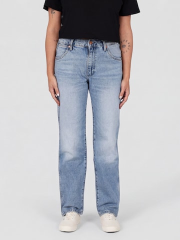 WRANGLER - Regular Calças de ganga 'STRAIGHT SUNSET' em azul
