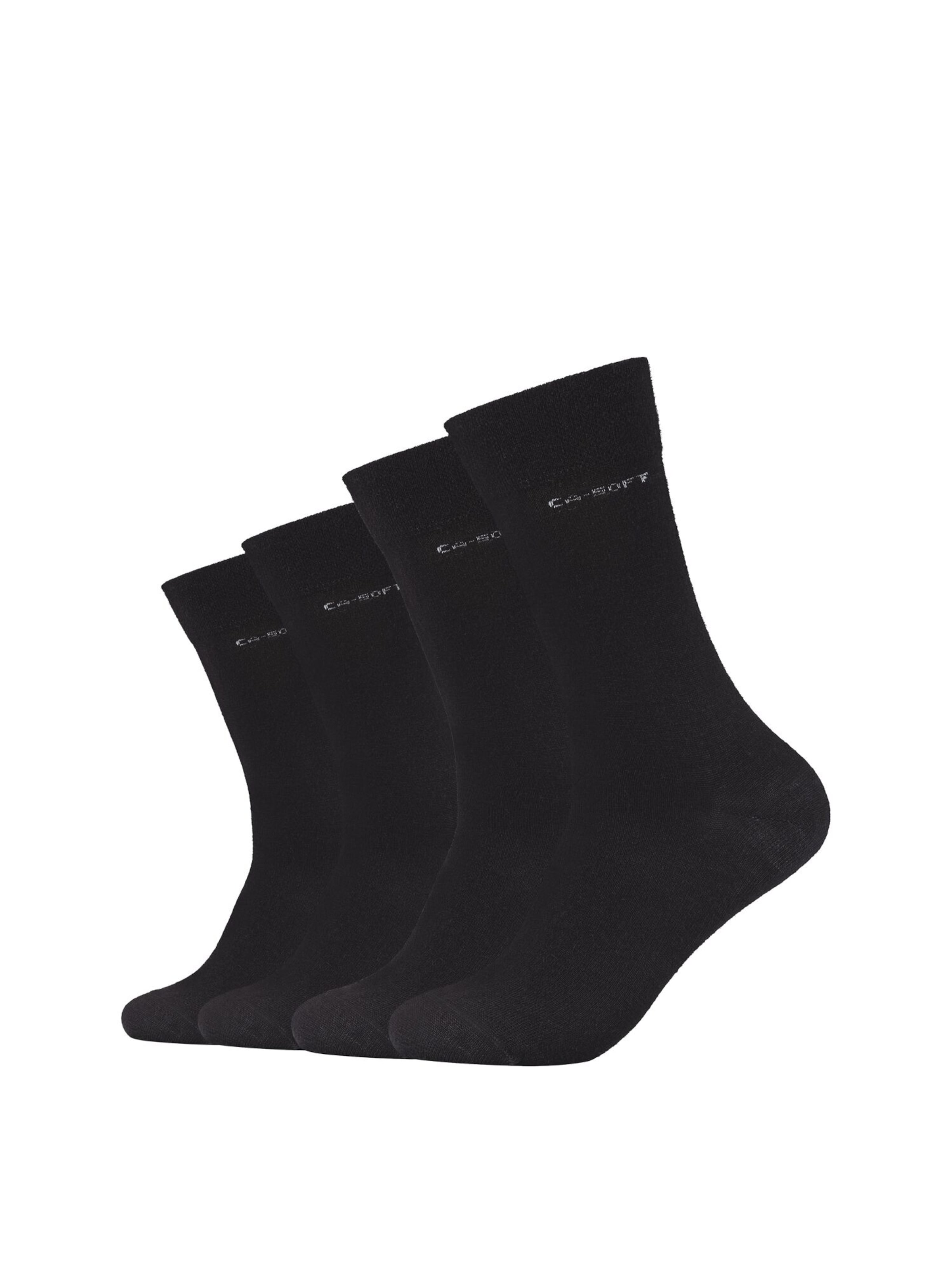 camano Socks 'Mika' in Black: front