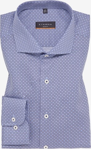 ETERNA Slim Fit Hemd in Blau