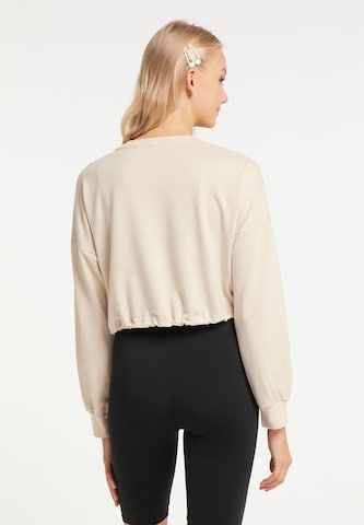 myMo ATHLSR Athletic Sweatshirt in Beige