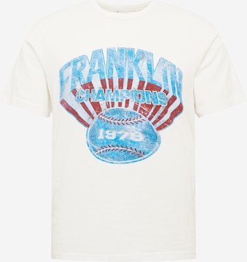 T-Shirt FRANKLIN & MARSHALL en blanc : devant