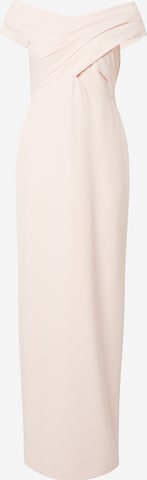 Robe de soirée Lauren Ralph Lauren en rose : devant