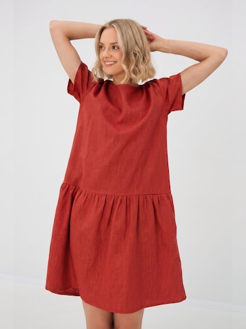 LeMuse Dress Mekko 'BLOSSOM' värissä punainen: etupuoli