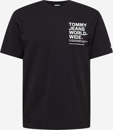 Tommy Jeans Paita värissä musta: edessä