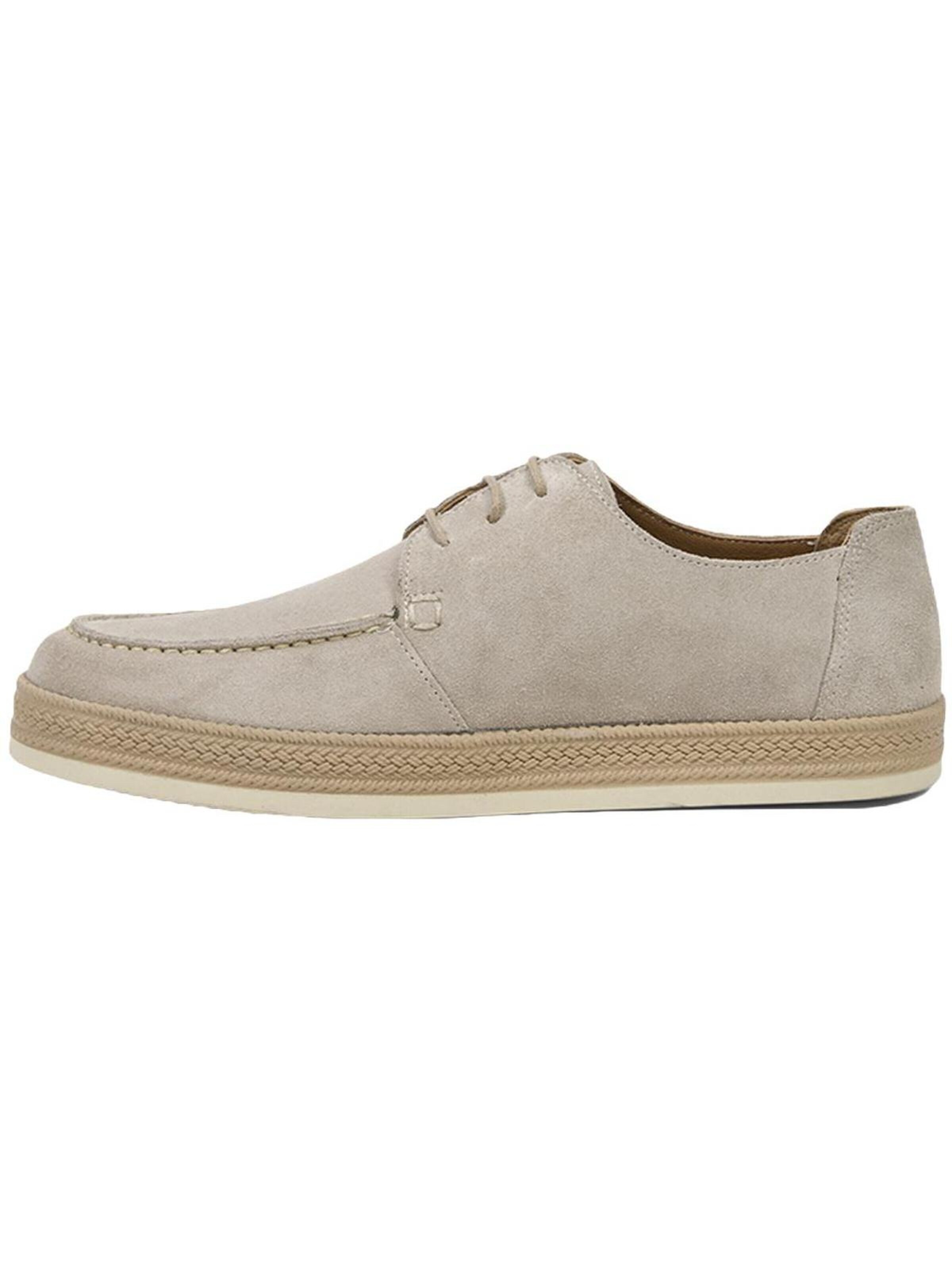 Chaussure basse 'Lässige Spitze' Desa en beige