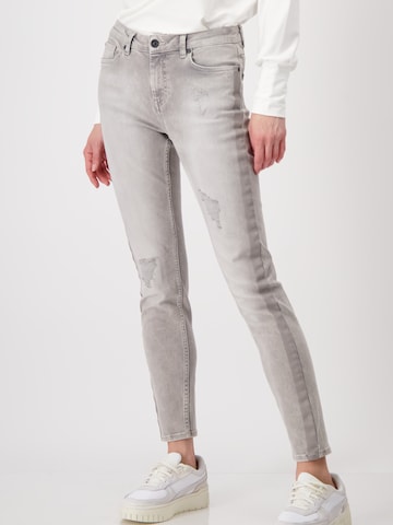 Coupe slim Jean monari en gris : devant