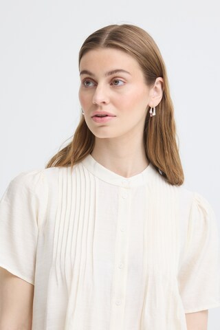 ICHI Blouse in Beige