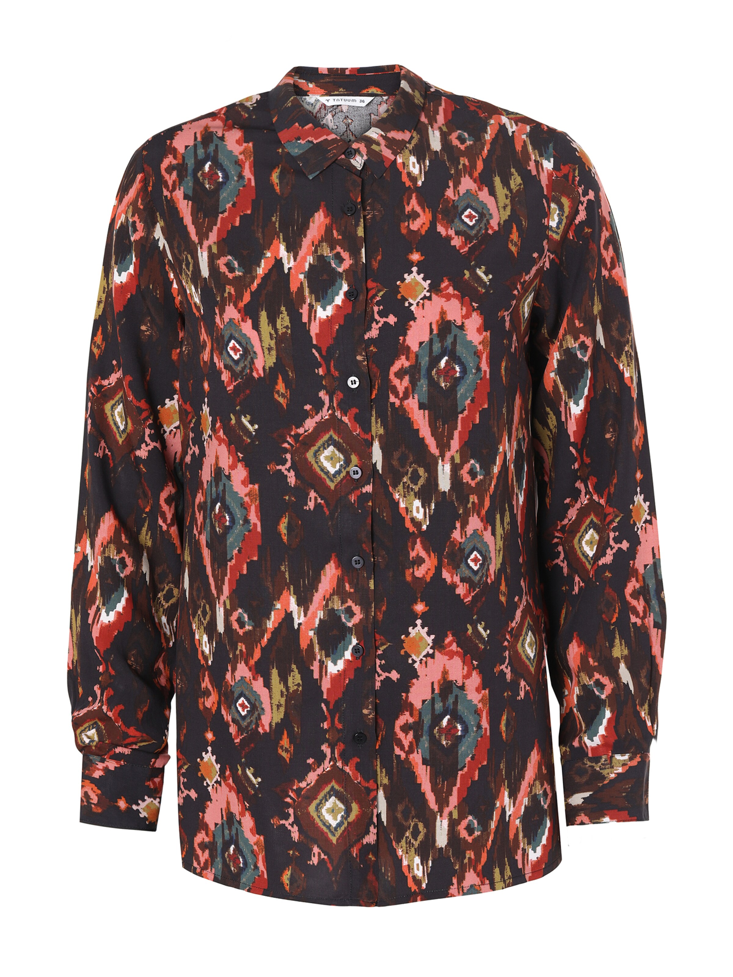 TATUUM Blouse 'FELA' in Bruin: voorkant