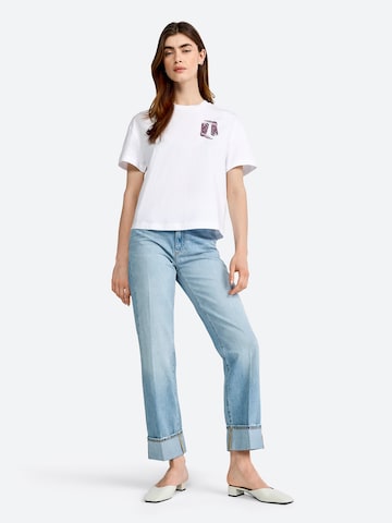 Maglia extra large di Rich & Royal in bianco