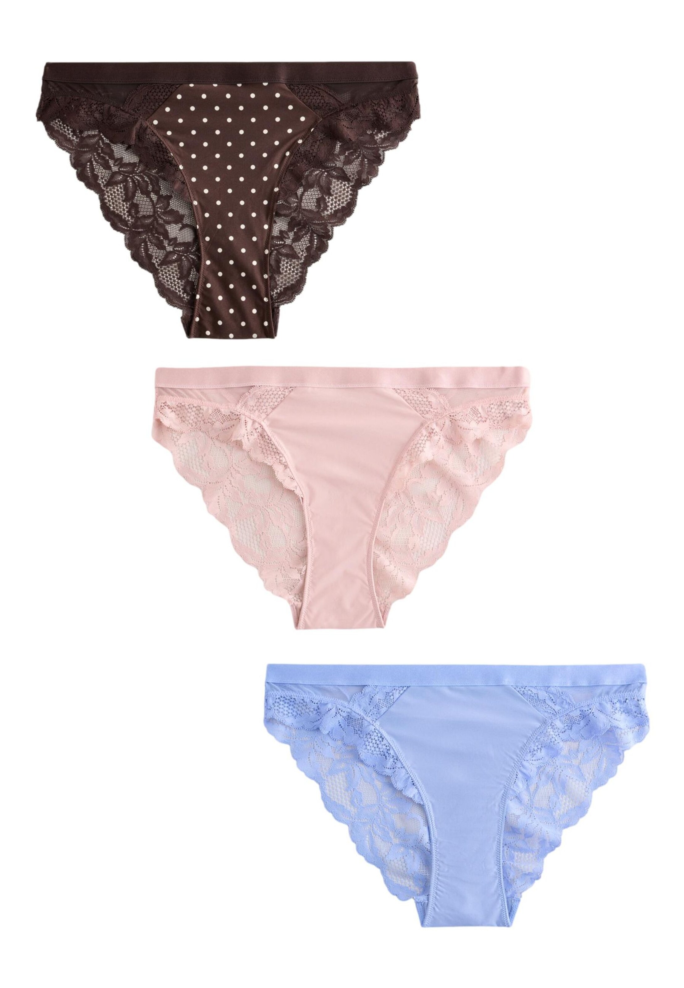 Slip Next en bleu : devant