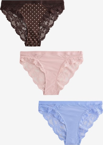 Slip Next en bleu : devant