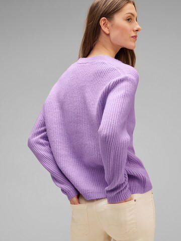 STREET ONE Sweater in Purple