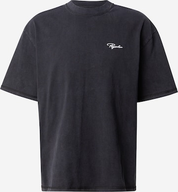 T-Shirt Pegador en noir : devant