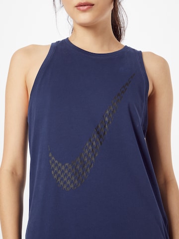 NIKE Sporttop in Blau