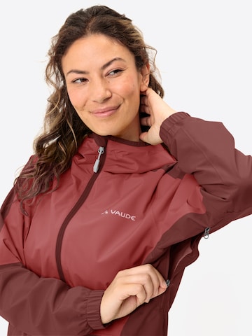 VAUDE Sportjacke 'W Neyland J' in Rot