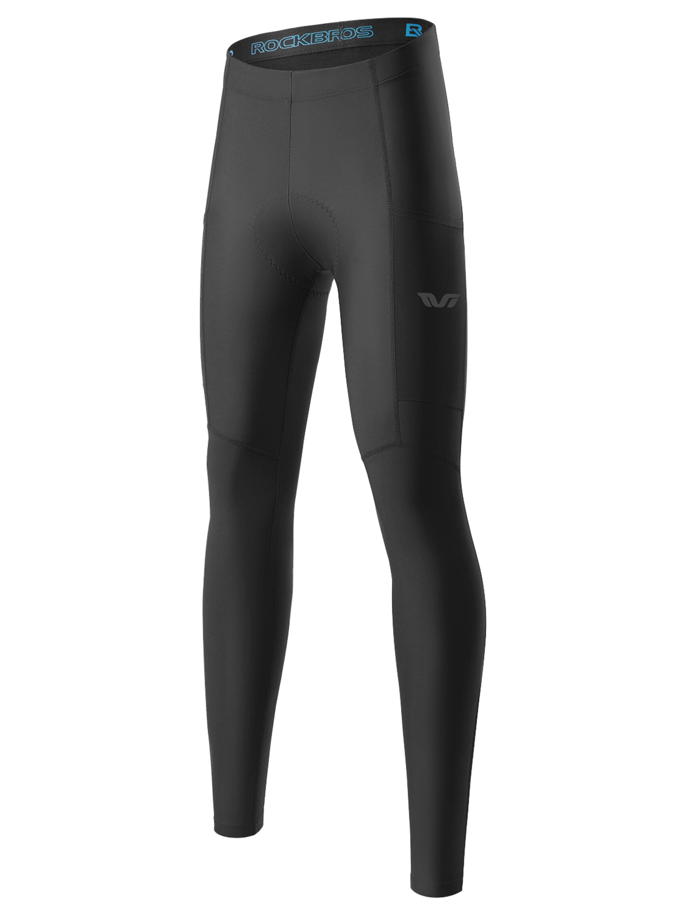 ROCKBROS Skinny Outdoor Pants 'Herbst/Winter Fahrradhose für Damen' in Black: front