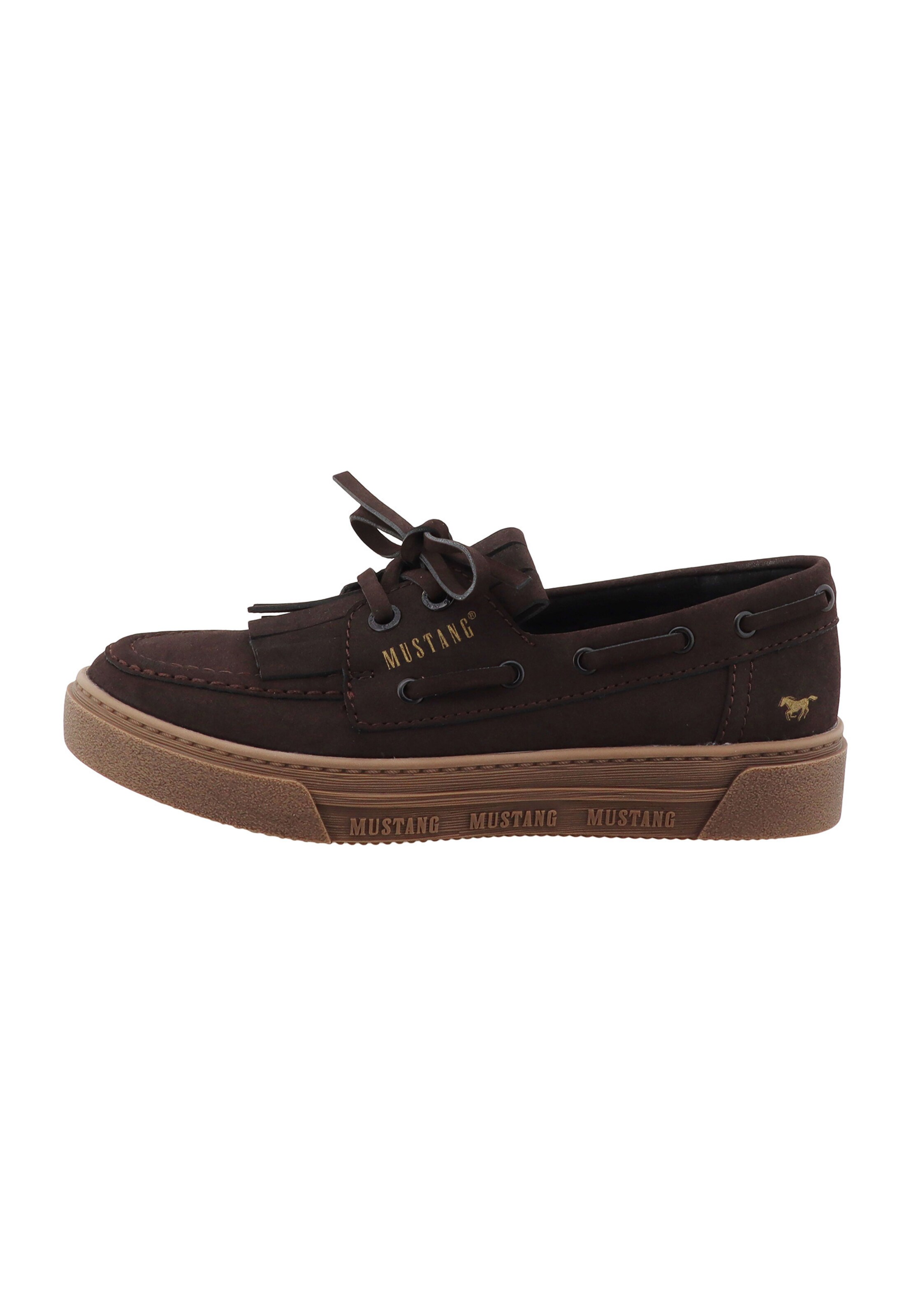 MUSTANG - Mocassins em castanho