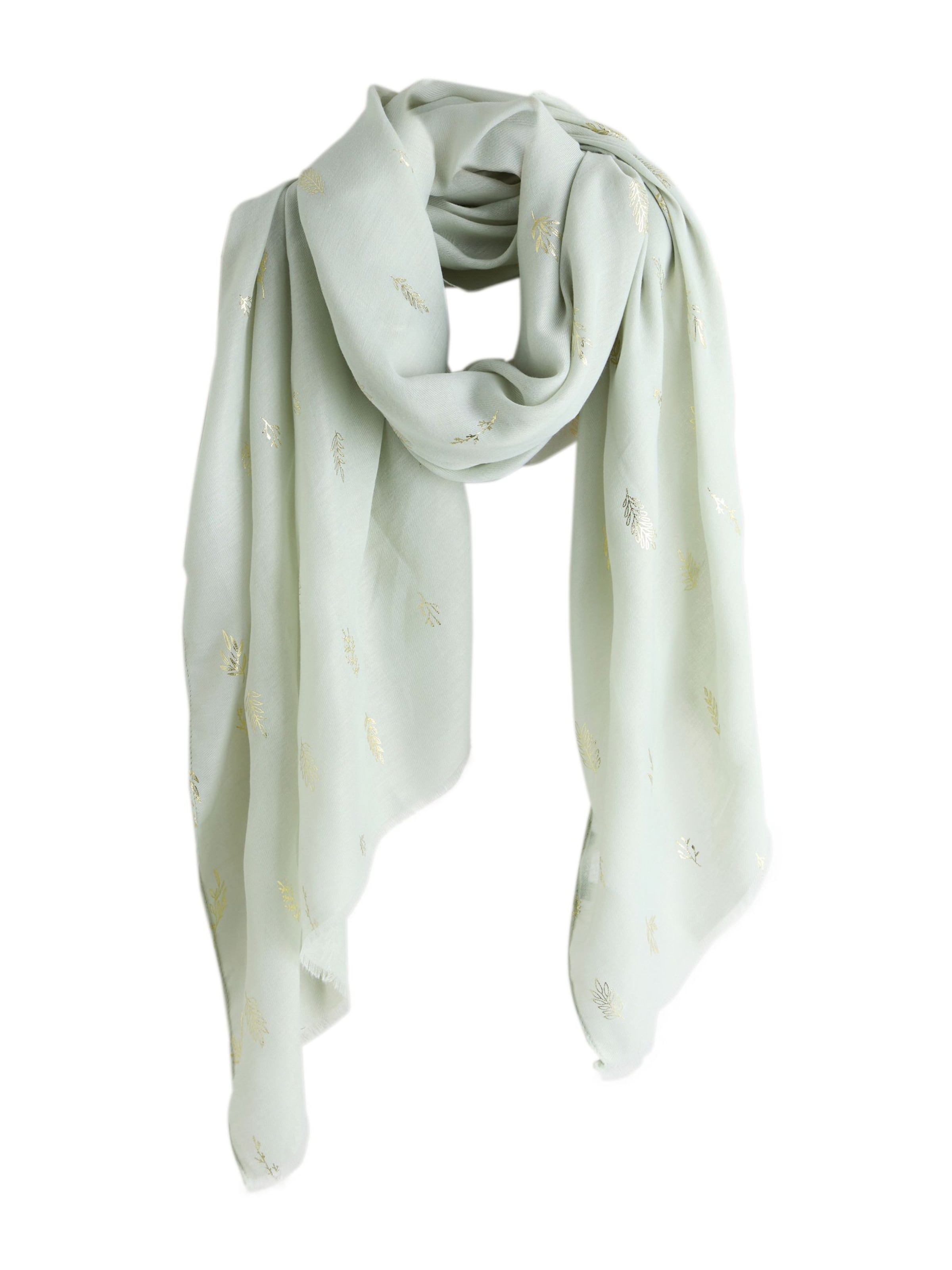 zaļš Next Šalle: no priekšpuses