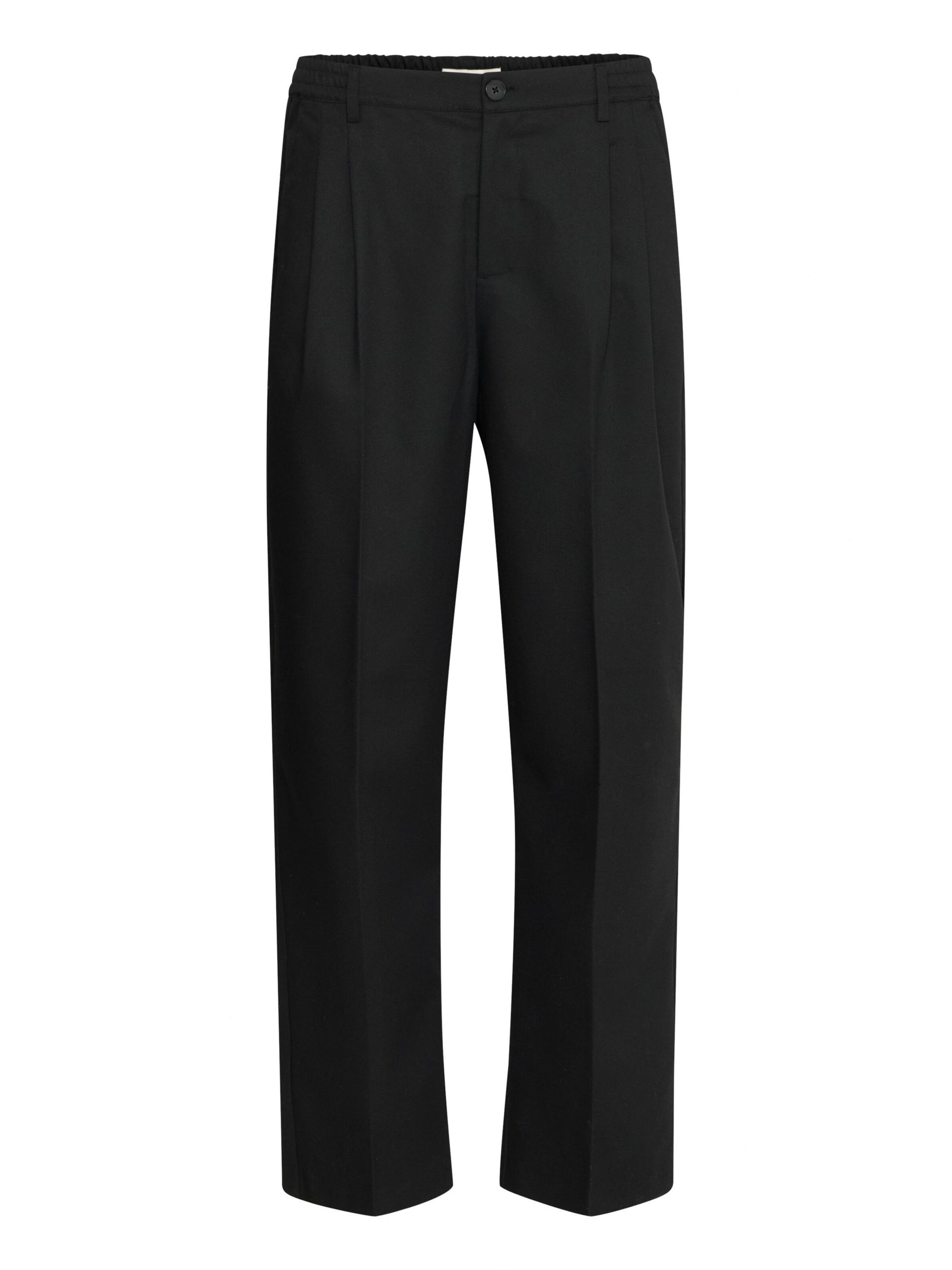 Casual Friday Pantalón plisado 'Grant' en negro, Vista del producto