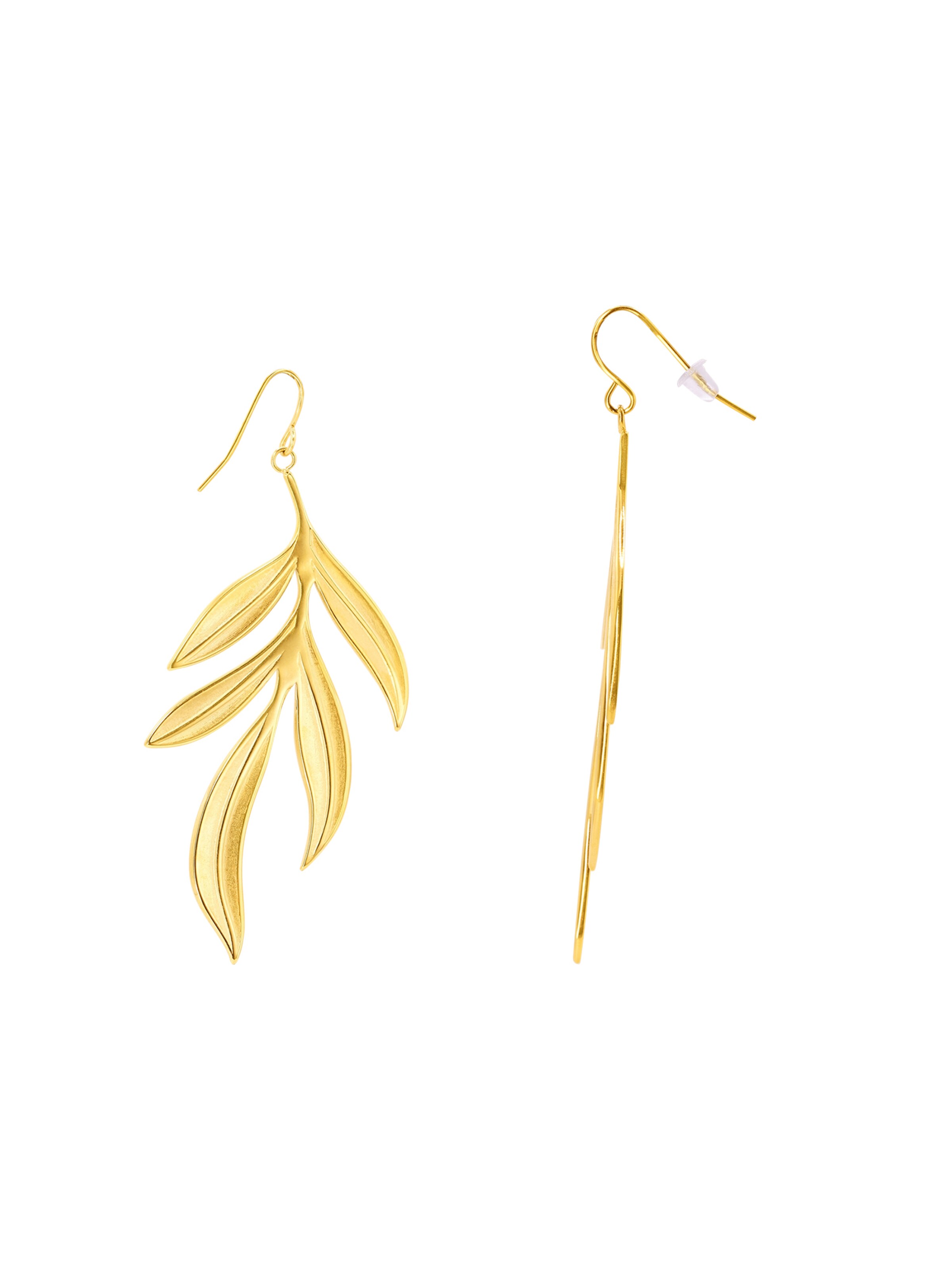 Heideman Oorbellen 'Origo' in Goud: voorkant