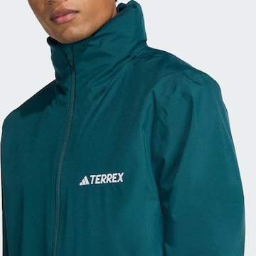 ADIDAS TERREX Outdoorjacke 'Essentials' in Grün