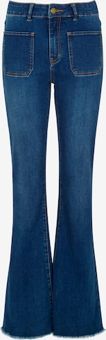 Apricot Flared Jeans 'Lucia' in Blauw: voorkant