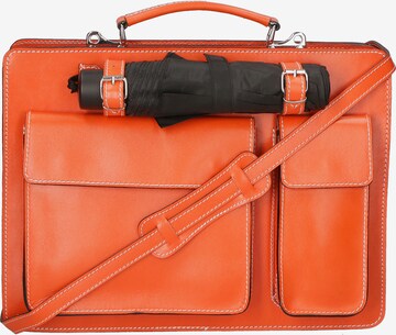Gave Lux Document Bag in Orange: front