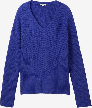 TOM TAILOR Sweater in Blue: front