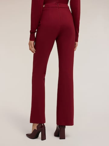 MOTIVI Flared Broek in Rood