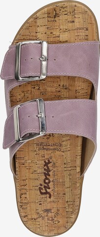 SIOUX Mules 'Aoriska-706' in Purple