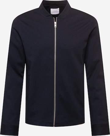 Lindbergh Between-Season Jacket 'Superflex' in Blue: front