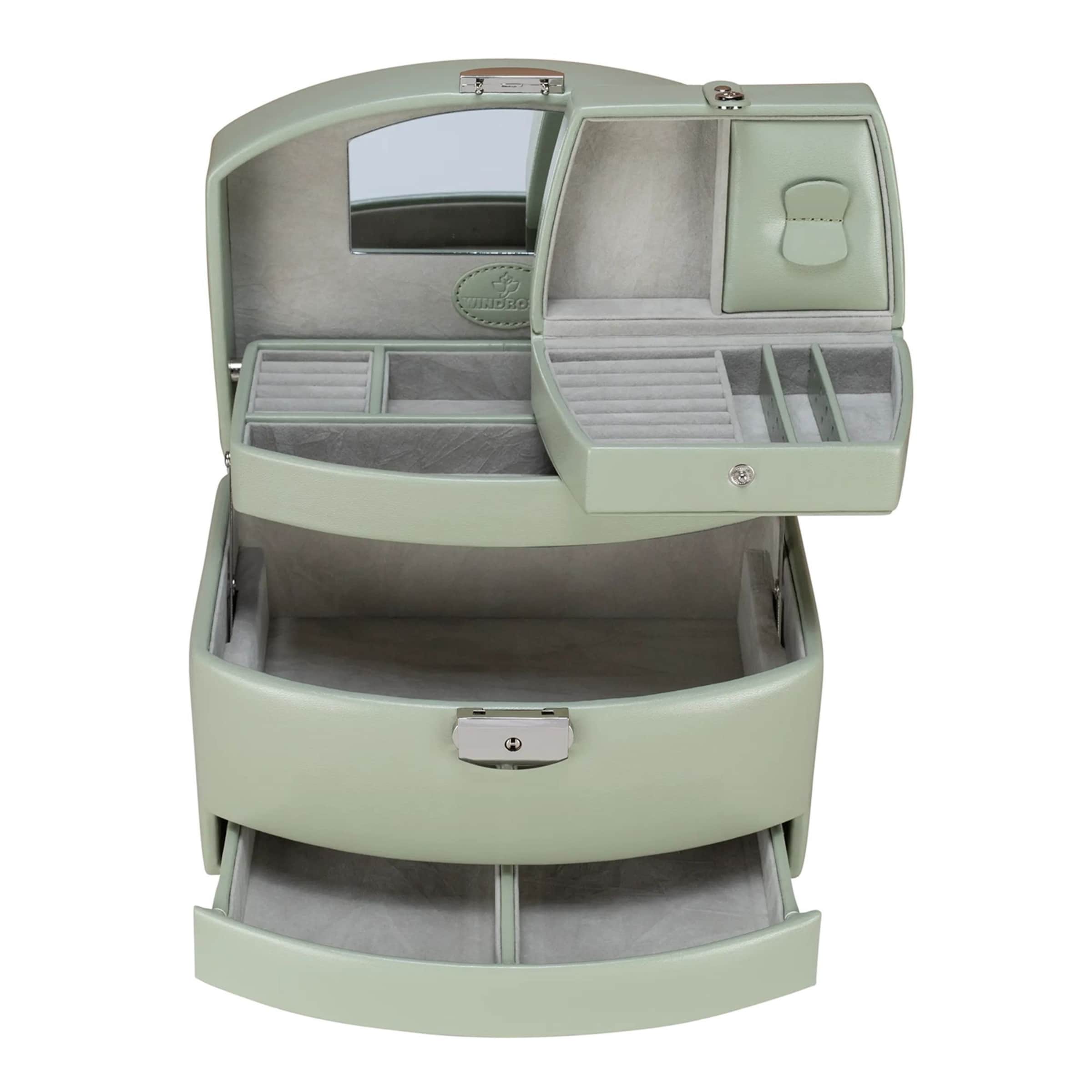 Boîte à bijoux 'Merino' WINDROSE en vert