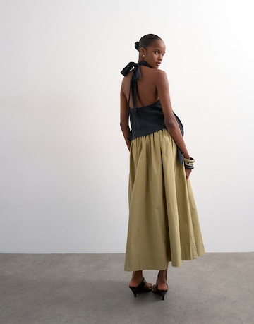 Fustă 'SALLY' de la TOPSHOP pe verde