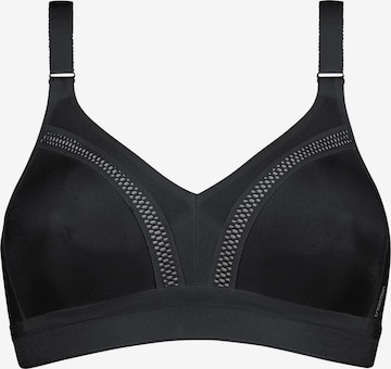TRIUMPH High support Sport bh ' Triaction Workout ' in Zwart: voorkant