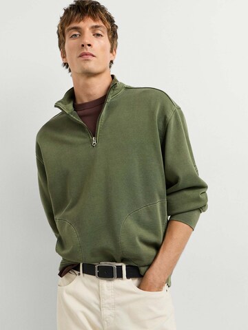 Pepe Jeans - Jersey 'JACQUES' en verde: frente
